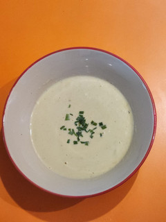 A picture of Throw away - asparagus Soup - Made from Leftovers.