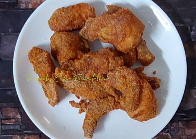 Resep Ayam Ungkep Goreng Tepung Oleh Siswaty Elfin Bachtiar Cookpad