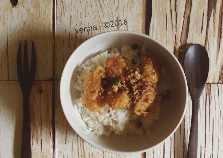 Dori Goreng Oatmeal a la Singapore