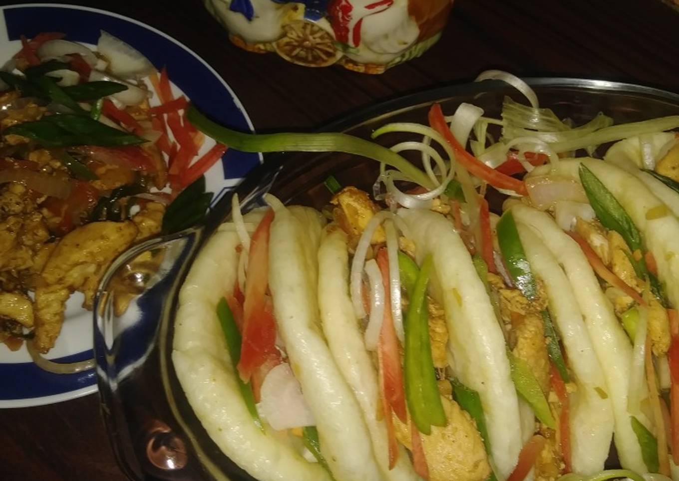 Bao bun steamed chinese bun