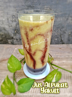 Foto resep Jus Alpukat Yakult