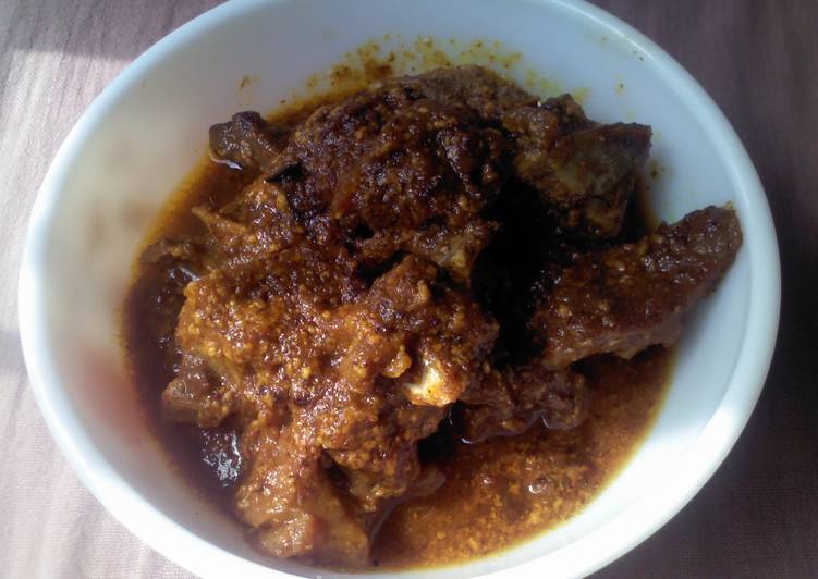 Tangy Spicy Mutton Curry