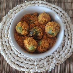A picture of Stuffed Gum Berry Or Bharela Gunda 😊.