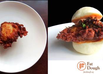 Fresh, Making Recipe Har Cheong Gai  Shrimp Paste Chicken Burger Delicious Simple Fresh, Making Recipe Har Cheong Gai  Shrimp Paste Chicken Burger Delicious Simple