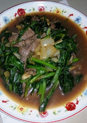 Foto resep 263.Tumis daging saus tiram