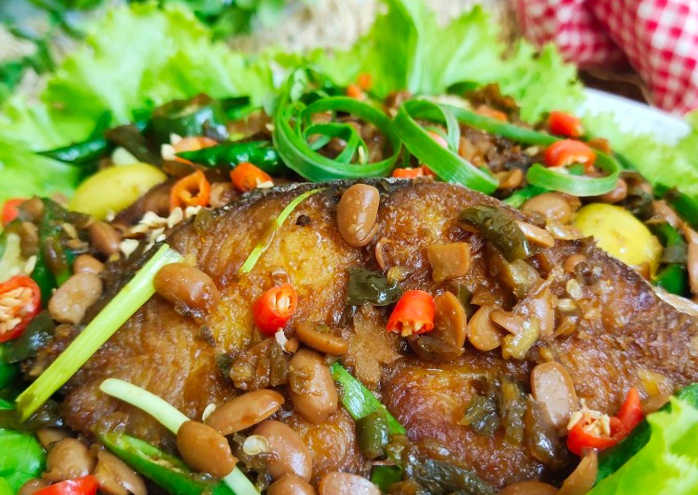 Tenggiri Tauco Cabe Ijo