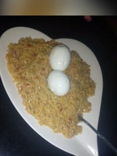 A picture of Simple indomie.