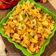 Fruit chaat A picture of Fruit chaat.