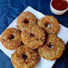 Crispy Potato Donuts A picture of Crispy Potato Donuts.