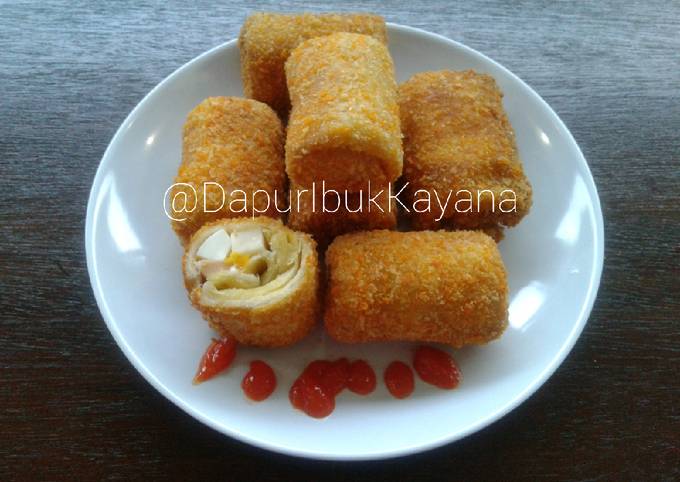 Ini dia! Bagaimana cara bikin 129 American Risoles a.k.a AmRis Roti Tawar dijamin spesial