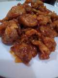 Pollo agridulce (chino)