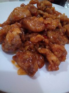 Una foto de Pollo agridulce (chino)