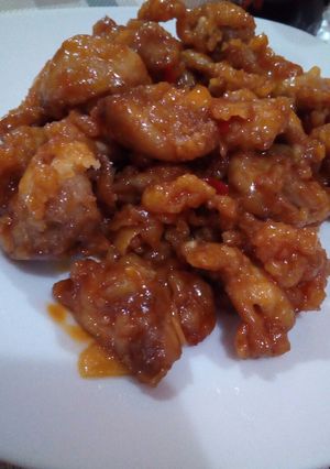 Una foto de Pollo agridulce (chino)