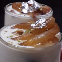 Jalebi Pista basundi A picture of Jalebi Pista basundi.