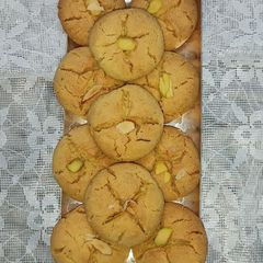 Classic Homemade Nankhatai – Buttery, Crumbly & Eggless Delight A picture of Classic Homemade Nankhatai – Buttery, Crumbly & Eggless Delight.