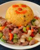 Cơm chiên bò lúc lắc