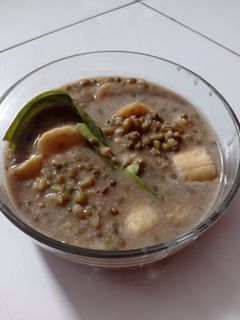 Foto resep Kolak pisang dan bubur kacang hijau