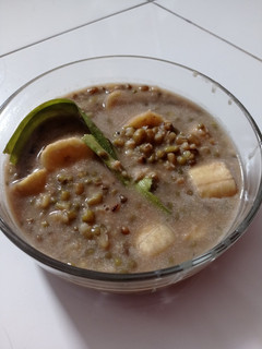Foto resep Kolak pisang dan bubur kacang hijau