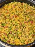 Arroz a la milanesa
