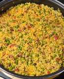 Arroz a la milanesa