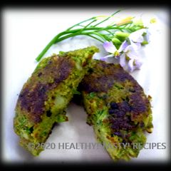 A picture of Kale Kabab.
