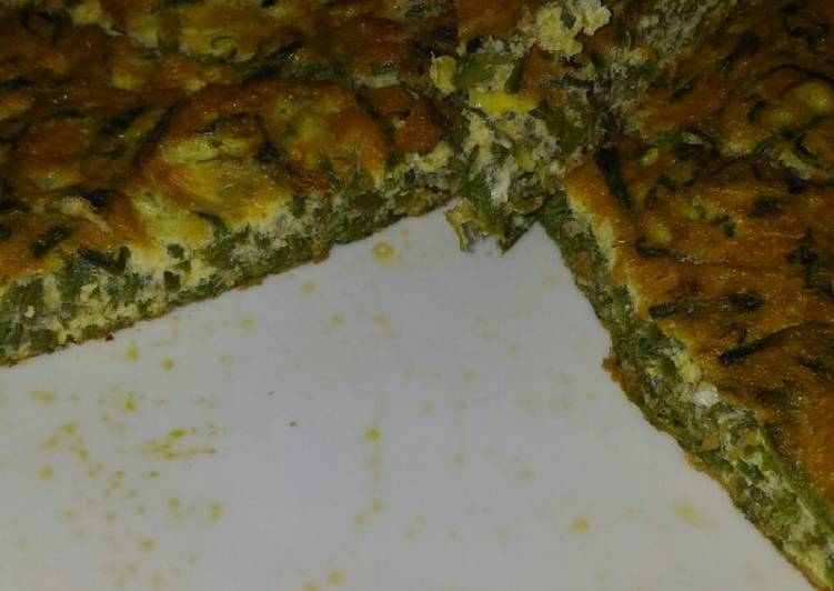 Frittata di uartis (asparagi selvatici)