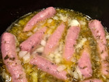 Longanizas al vino