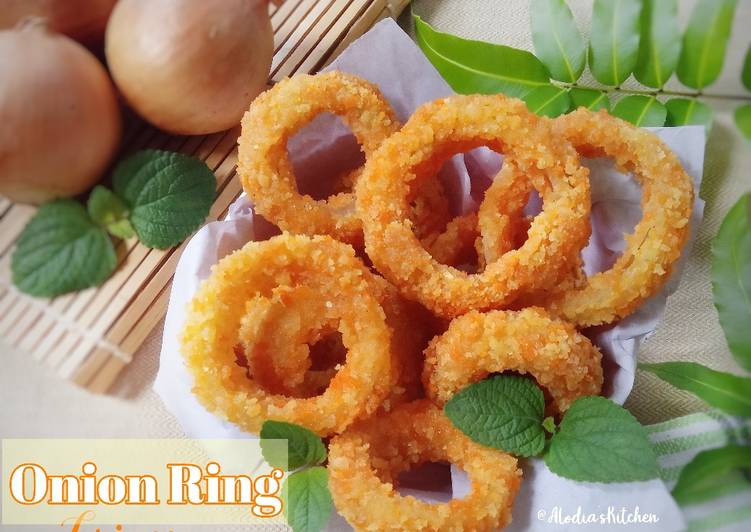 Bagaimana Menyiapkan Onion Ring Crispy Anti Gagal