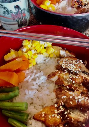 Foto resep Chicken Teriyaki Rice Bowl Simple
