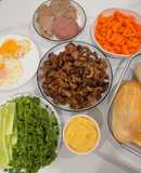 Thịt nướng (ăn kèm bánh mỳ hoặc bún rất ngon)