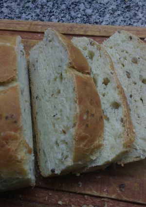 Una foto de Pan con Semillas