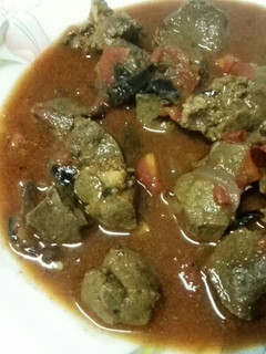 A picture of Stewed Liver.