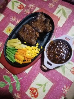 Foto resep Beef steak saus bbq