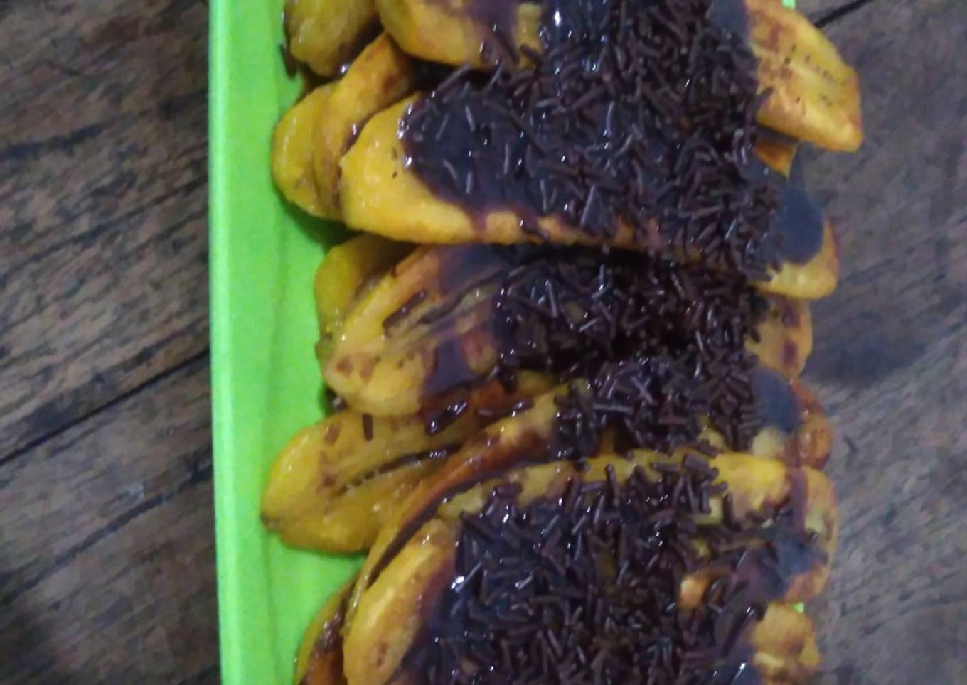 Pisang bakar coklat