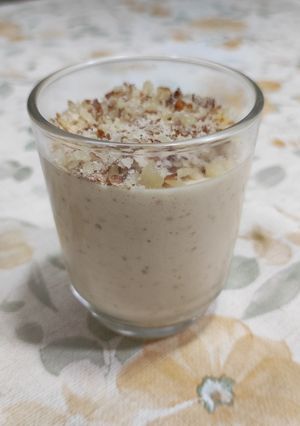 Una foto de Mousse de turrón