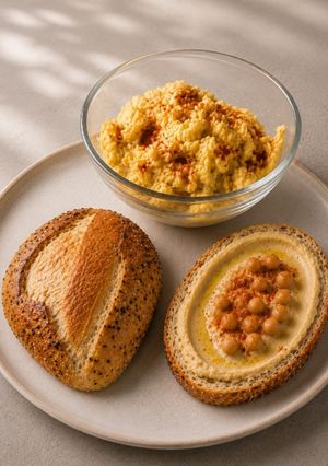 Zdjęcie przepisu Hummus.