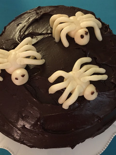 Una foto de Pastel Araña