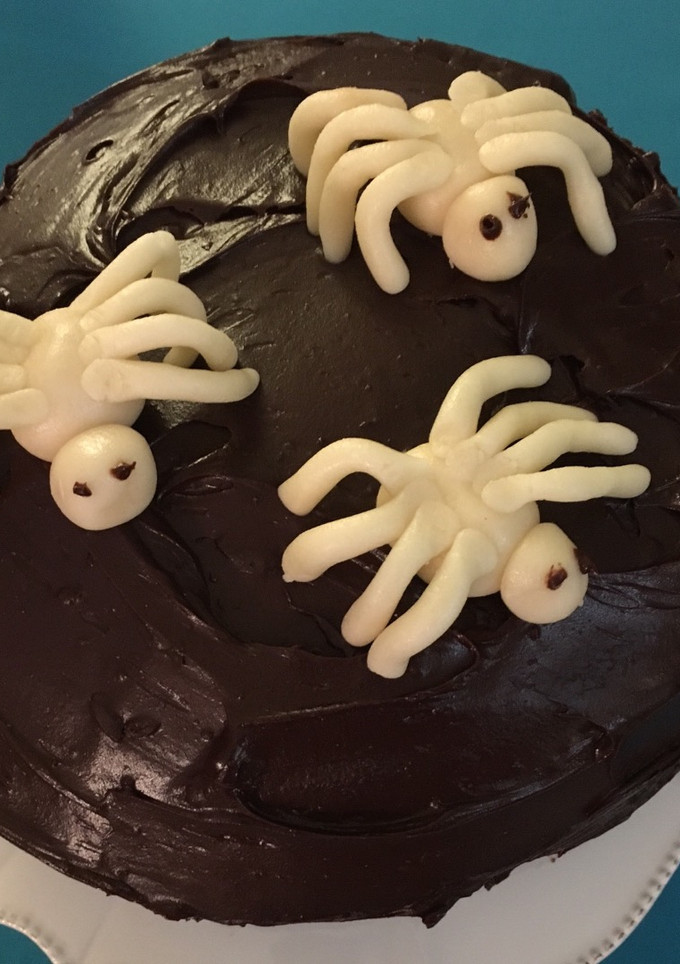 Una foto de Pastel Araña