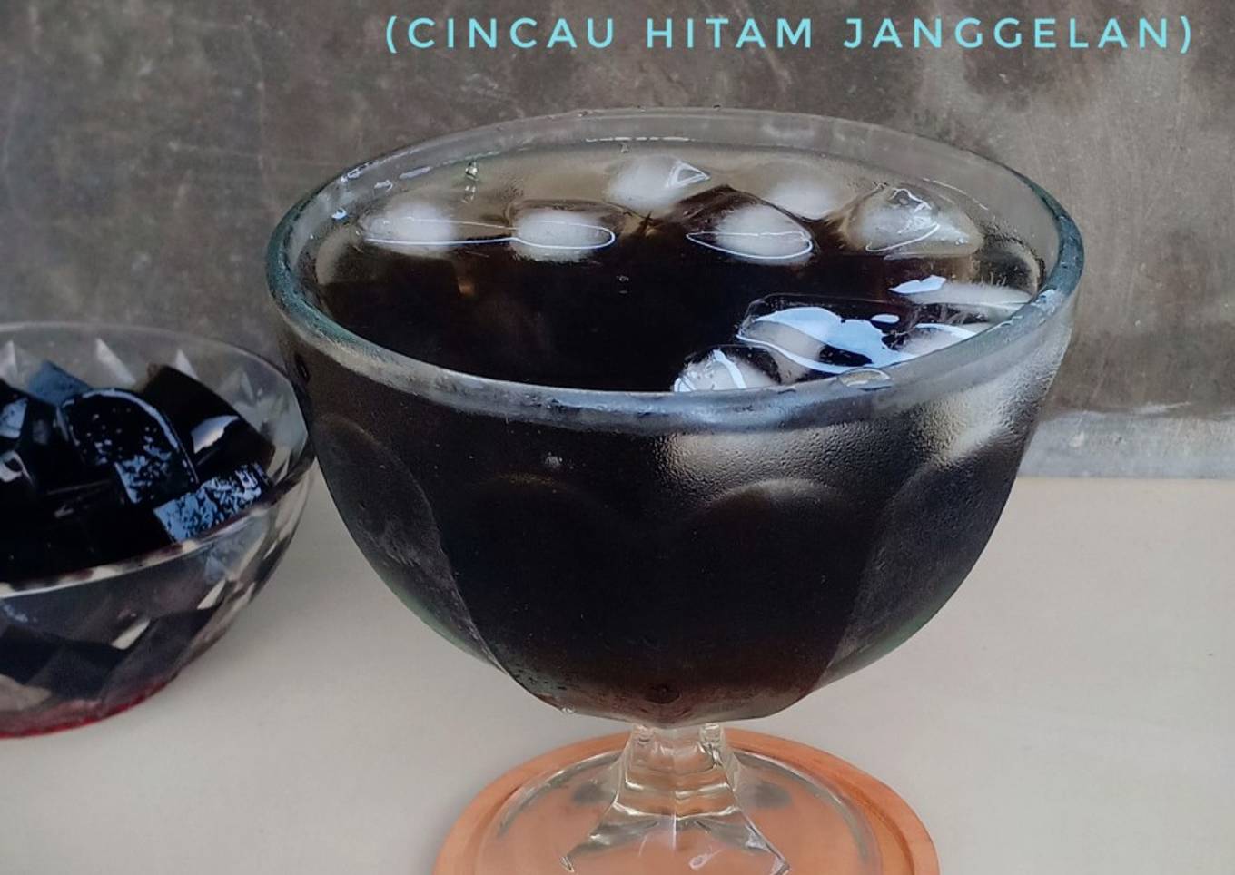 Es Cao (Cincau Hitam Janggelan)