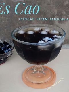 Foto resep Es Cao (Cincau Hitam Janggelan)