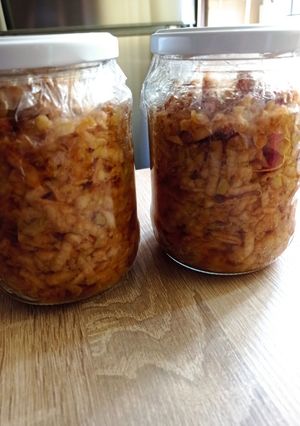Hulló zöld alma felhasználása recept fotója