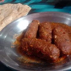 Muthiya kabab A picture of Muthiya kabab.
