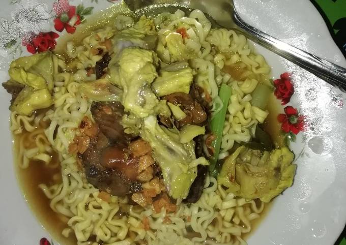 Mie ayam rumahan non msg