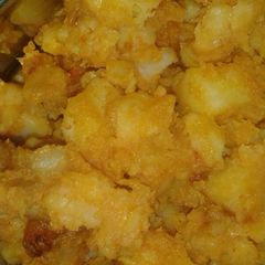 A picture of Aloo sabji.