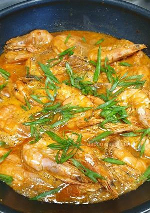 Foto resep Udang Asem Manis Special (temen sahur atau buka puasa)