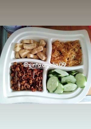 Foto resep 024. Bahan pelengkap Nasi liwet / Nasi Kuning 🖤