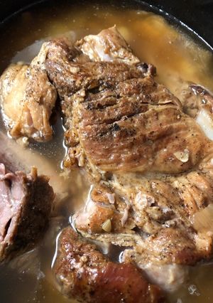 A picture of Pork butt.