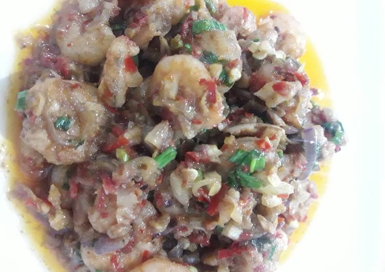 Resep Udang woku Anti Gagal