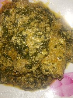 A picture of Benny seed soup.