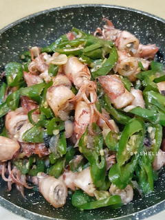 Foto resep Cumi asin cabe ijo
